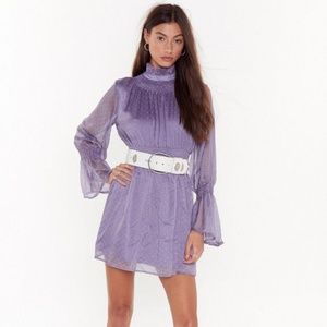 ⚡️PRICE DROP!  x Nasty Gal [Polka Dot Mini Dress]